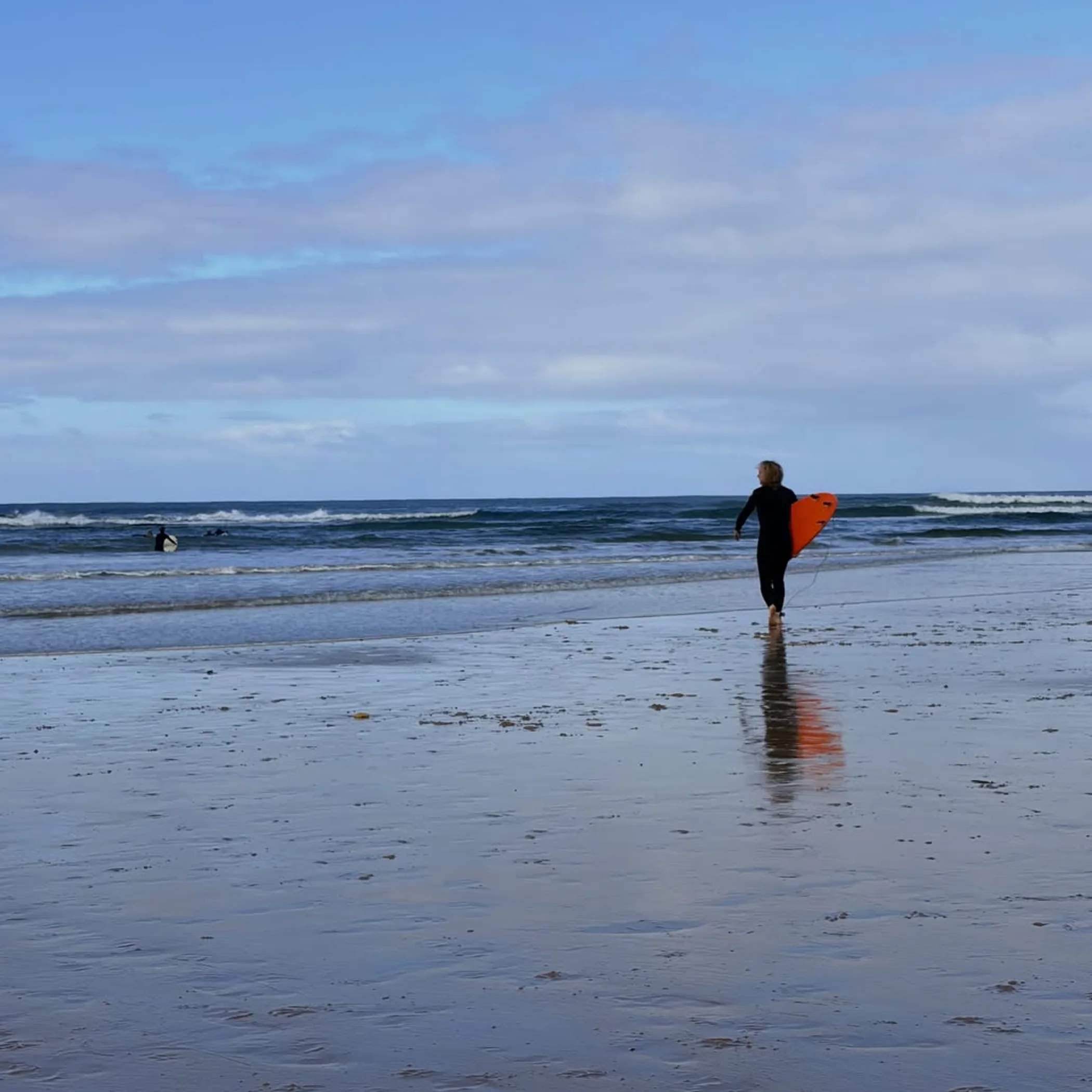 surf beach scene